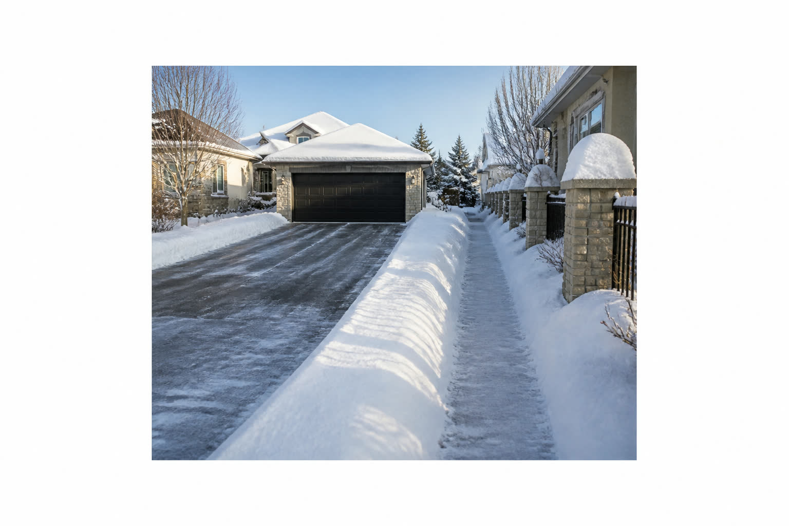 Snow Plowing vs Shovelling: What Your Property Needs